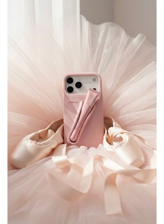 Silicone Lip Gloss Holder for iPhone 17 Pro Max, Stick-On Lip Balm Sleeve Phone Case, Adhesive Lip Holder - Ribbon - view 3